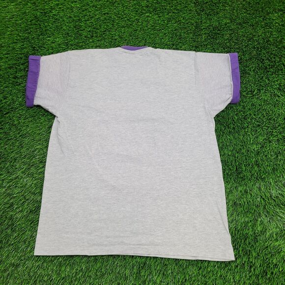 Vintage 90s Myrtle Beach Shirt Womens Large 21x27 Gray - Picture 2 of 12